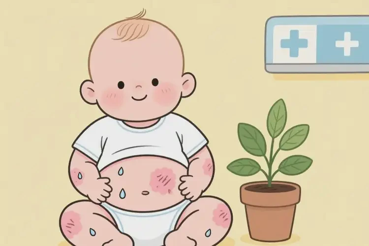 小兒肚子上容易起濕疹能徹底自愈嗎(圖3)