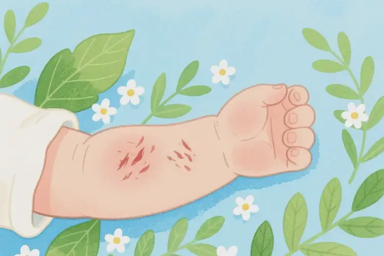 小兒四肢長濕疹能徹底自愈嗎(圖3)