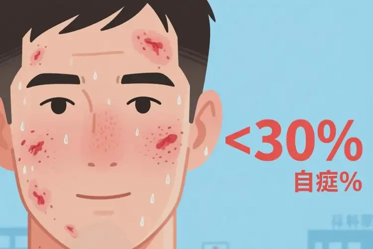 男人面部起濕疹不管它會(huì)自己好嗎(圖3)