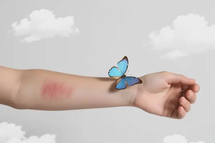 青少年手臂長(zhǎng)濕疹不管它會(huì)自己自愈嗎(圖3)