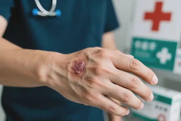 男人手上出現(xiàn)濕疹不管它會自己好嗎(圖4)