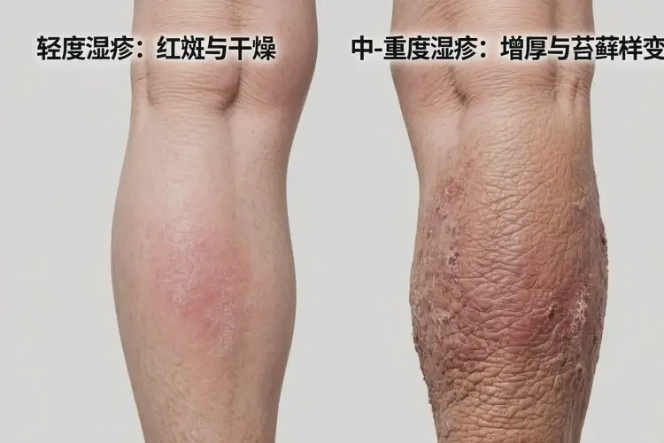 高齡老人小腿長(zhǎng)濕疹能不能徹底自愈(圖3)