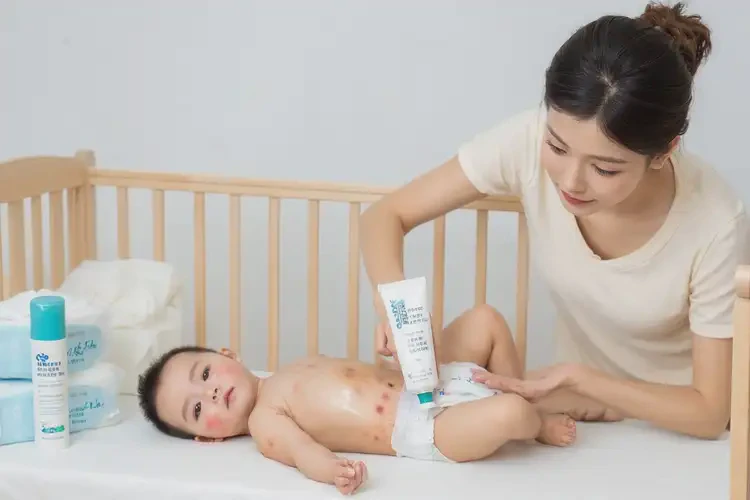 小孩屁股上容易起濕疹不管它會自己痊愈嗎(圖3)