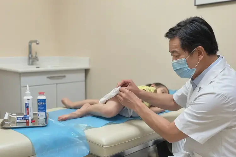 兒童屁股上有濕疹不管它會自己好嗎(圖1)