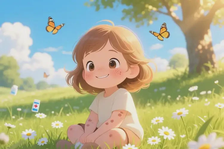 兒童臉上經(jīng)常起濕疹不管它會自己痊愈嗎(圖4)