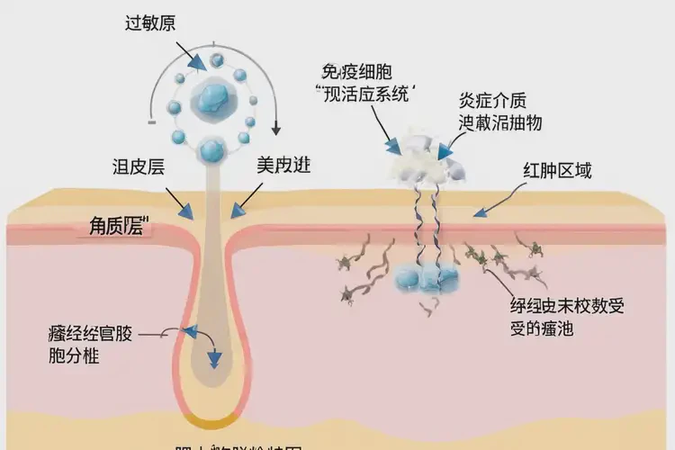 老年人大腿偶爾長濕疹能徹底自愈嗎(圖3)