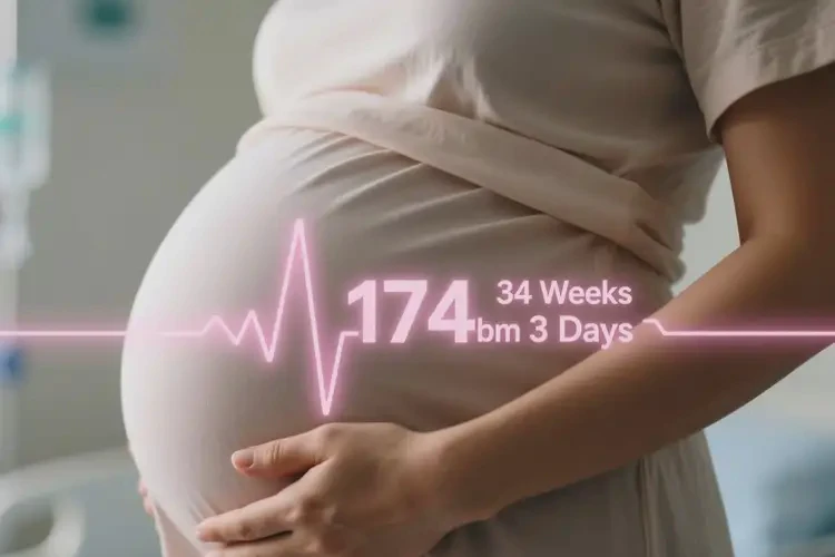 孕34周3天胎心174寶寶還能要嗎(圖3)
