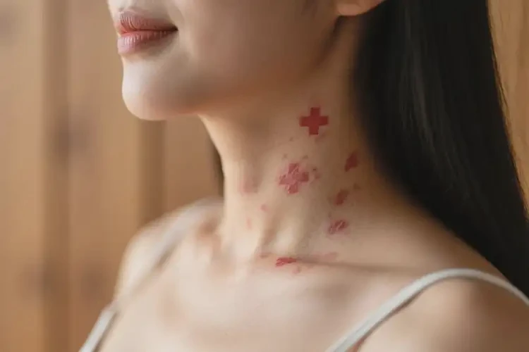 產(chǎn)婦脖子容易起濕疹能靠自己自愈嗎(圖1)