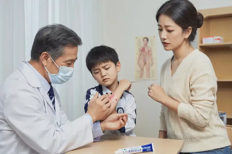 小兒身上有濕疹能靠自己自愈嗎(圖3)