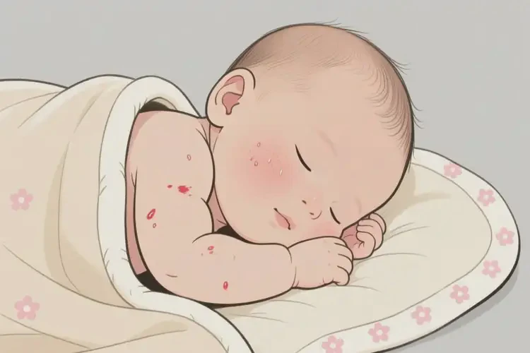 小兒身上出現(xiàn)濕疹能靠自己自愈嗎(圖3)