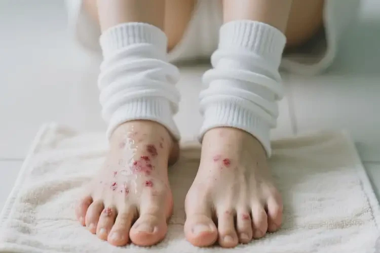 女性腳上起濕疹能徹底自愈嗎(圖3)