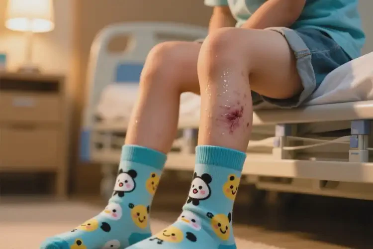 孩子大腿上起湿疹可以彻底自愈吗(图1)