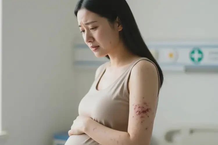 孕婦四肢偶爾長濕疹不管它會自己好嗎(圖4)