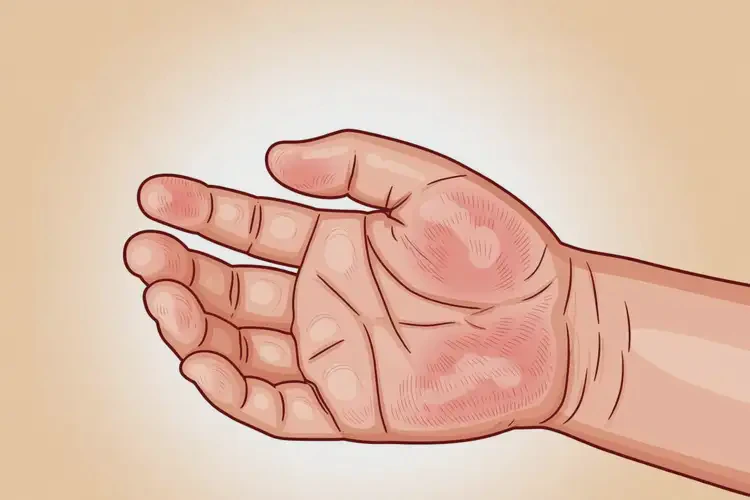 兒童手上起濕疹不管它會(huì)自己痊愈嗎(圖4)