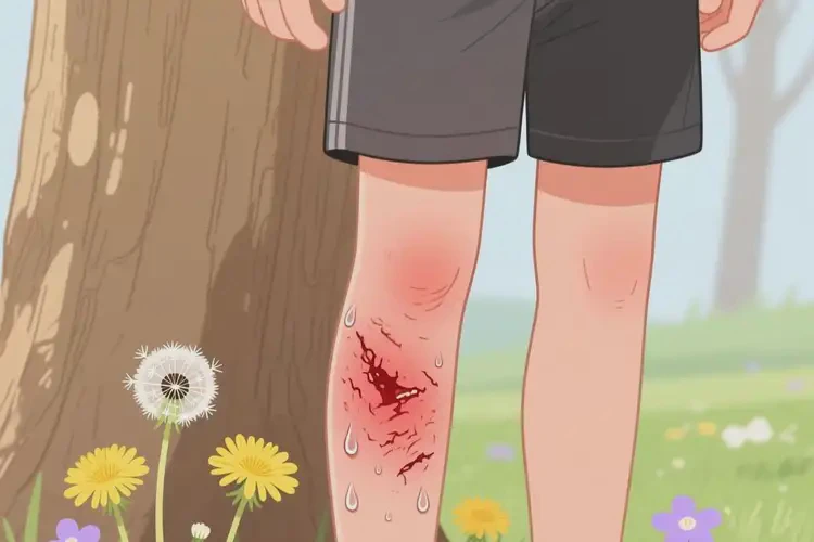 男生四肢長濕疹能靠自己自愈嗎(圖2)