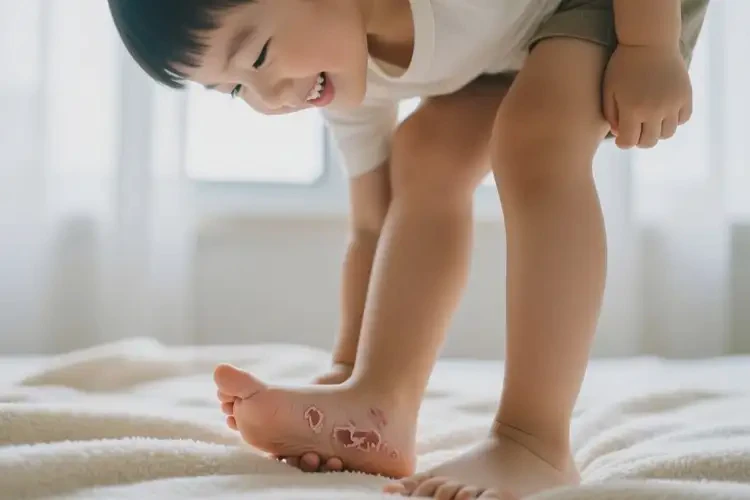 孩子腳上經(jīng)常長(zhǎng)濕疹能靠自己自愈嗎(圖2)