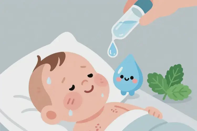 小兒面部出濕疹不管它會自己好嗎(圖1)