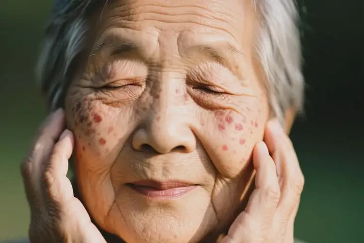 老人臉上出現(xiàn)濕疹能夠徹底治愈嗎(圖4)