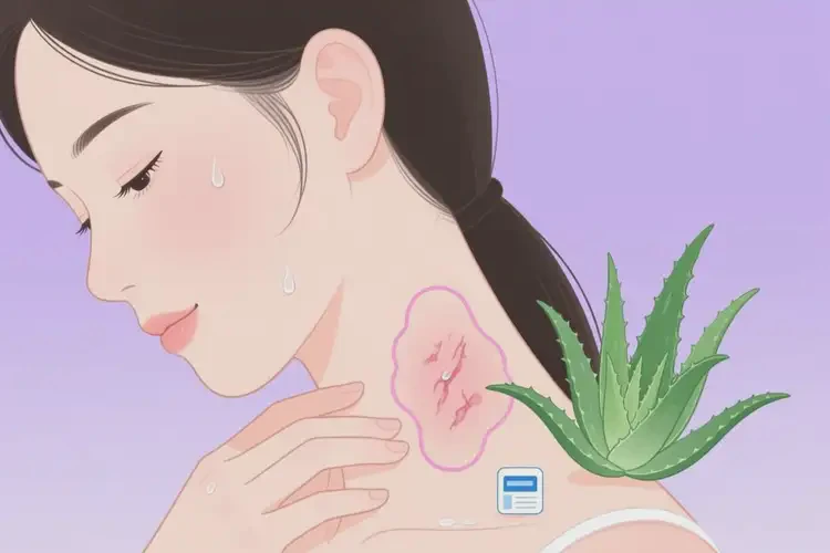 青年人脖子上經(jīng)常長濕疹不管它會自己好嗎(圖2)