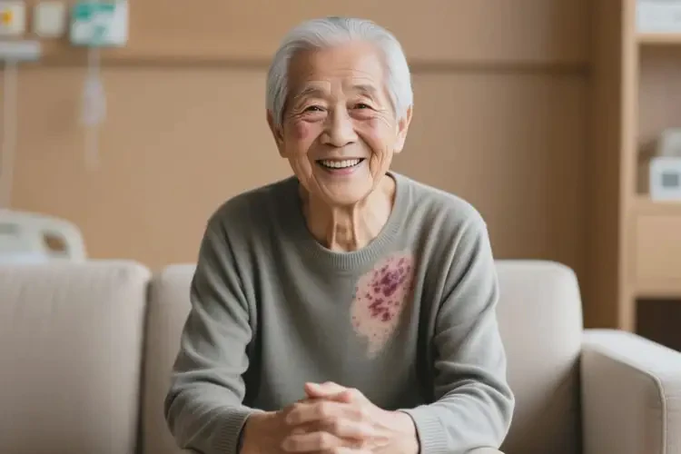 高齡老人面部容易長(zhǎng)濕疹能不能徹底自愈(圖1)