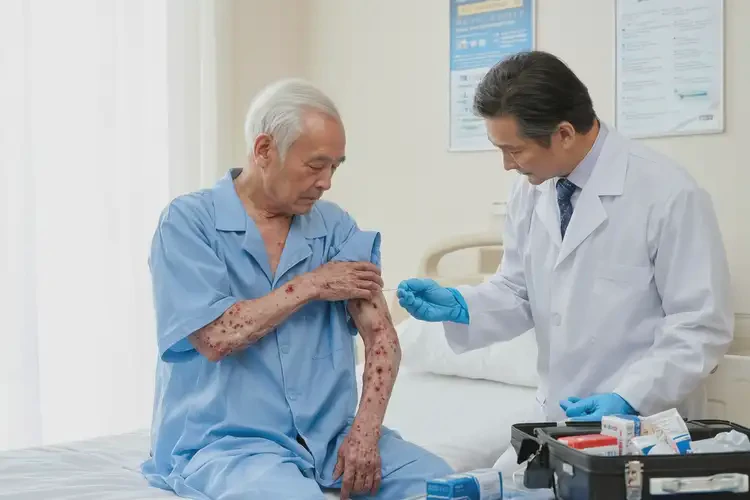 老人屁股起濕疹能靠自己自愈嗎(圖3)