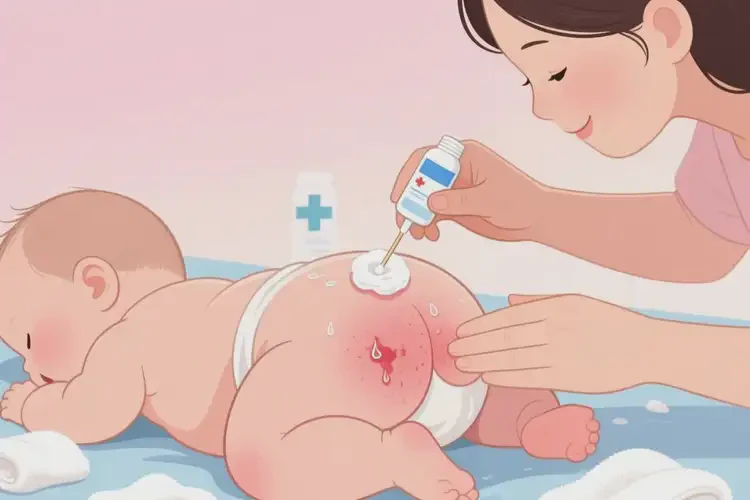 婴儿肛周长湿疹不管它会自己好吗(图1)