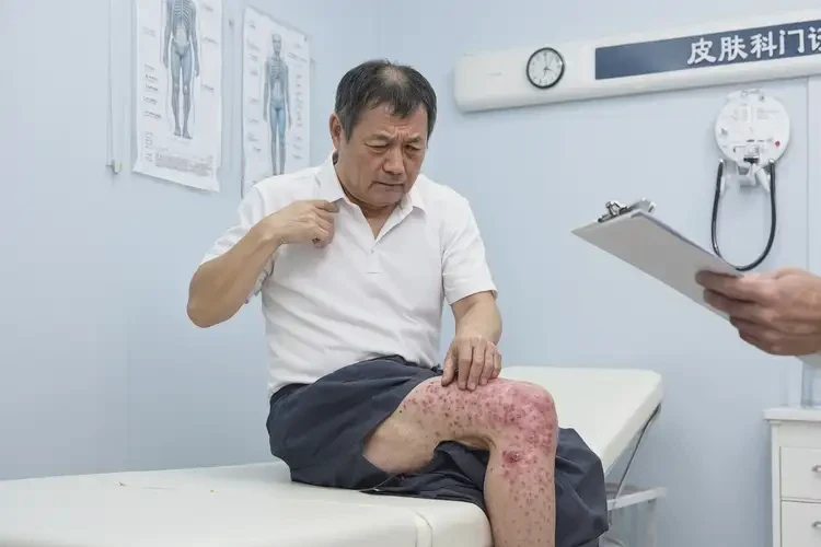 男性大腿上偶爾長(zhǎng)濕疹能夠徹底治愈嗎(圖4)