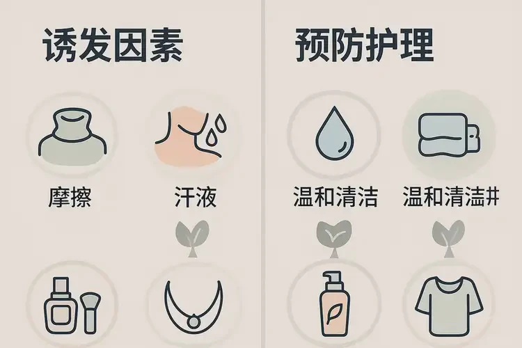 大學(xué)生脖子上偶爾起濕疹可不可以徹底自愈(圖2)