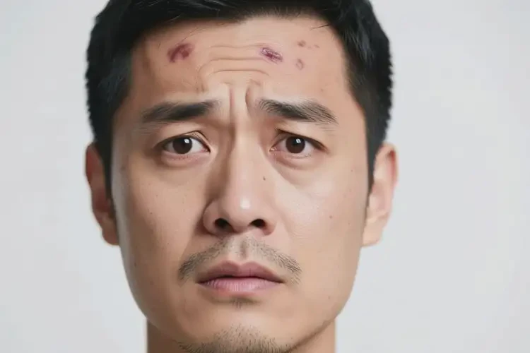 男性面部偶爾起濕疹能靠自己自愈嗎(圖3)