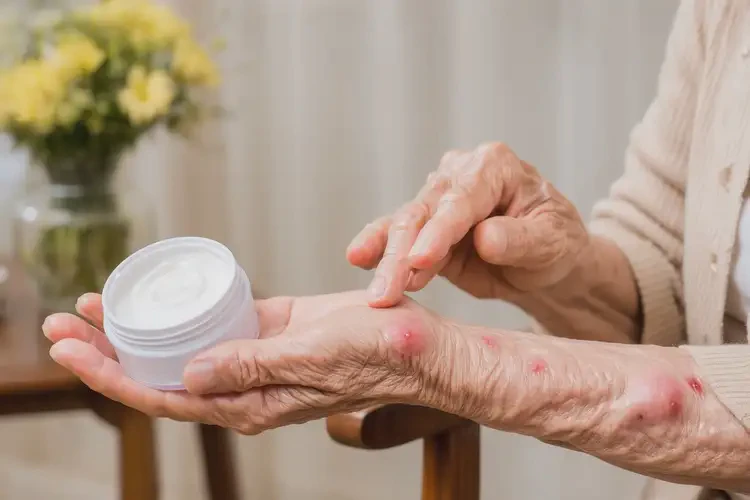 高齡老人手上偶爾起濕疹能不能徹底自愈(圖2)