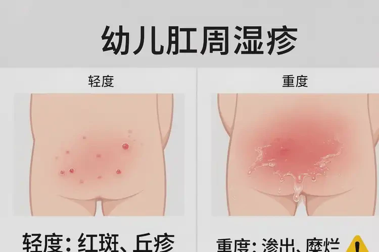 幼兒肛周經(jīng)常長濕疹不管它會自己好嗎(圖3)