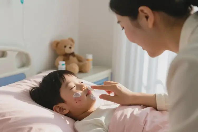 兒童面部偶爾長濕疹能夠徹底治愈嗎(圖4)