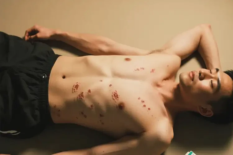 男性肚子出現(xiàn)濕疹不管它會(huì)自己痊愈嗎(圖1)