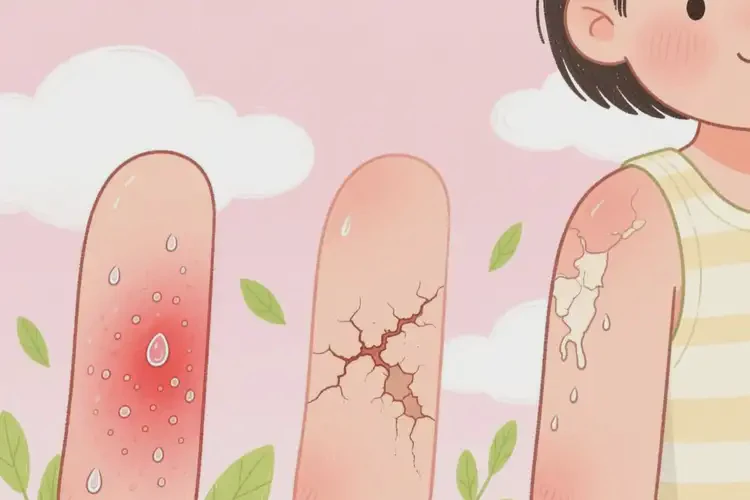 兒童身上起濕疹能徹底自愈嗎(圖3)