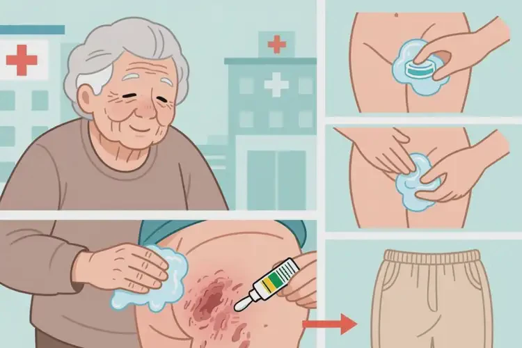 老人屁股起濕疹能夠徹底治愈嗎(圖4)