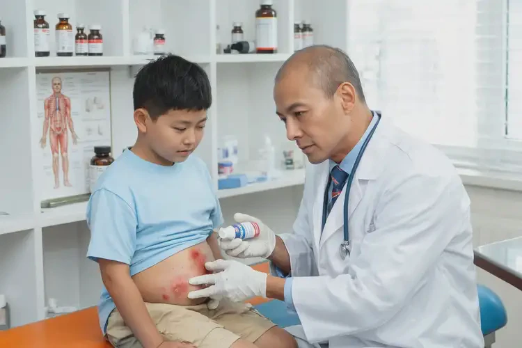 孩子肚子經(jīng)常起濕疹能夠徹底治愈嗎(圖3)