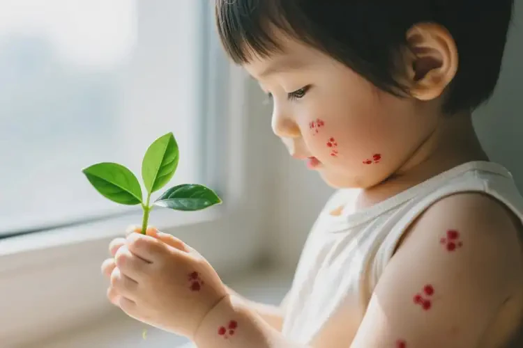 小孩全身出現(xiàn)濕疹能夠徹底治愈嗎(圖1)