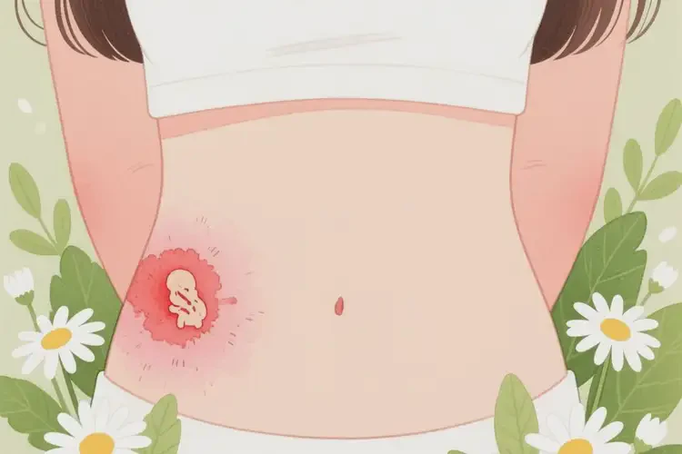 女性肚子上容易起濕疹不管它會(huì)自己自愈嗎(圖4)