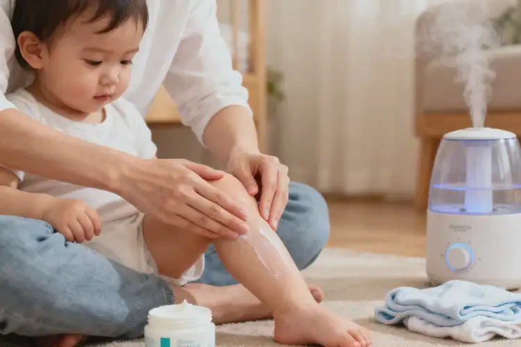 幼兒小腿經(jīng)常起濕疹不管它會(huì)自己好嗎(圖4)