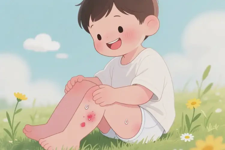 兒童大腿上容易長濕疹能徹底自愈嗎(圖4)
