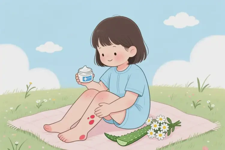 小孩小腿經常起濕疹不管它會自己好嗎(圖4)