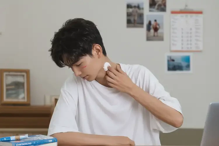 大學(xué)生脖子上起濕疹能徹底自愈嗎(圖2)