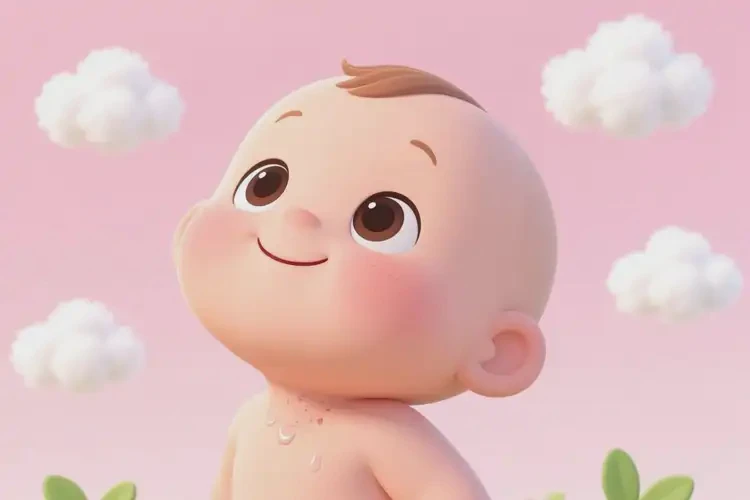 小兒脖子出現(xiàn)濕疹不管它會(huì)自己痊愈嗎(圖2)