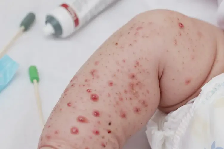 新生兒小腿偶爾起濕疹能靠自己自愈嗎(圖3)
