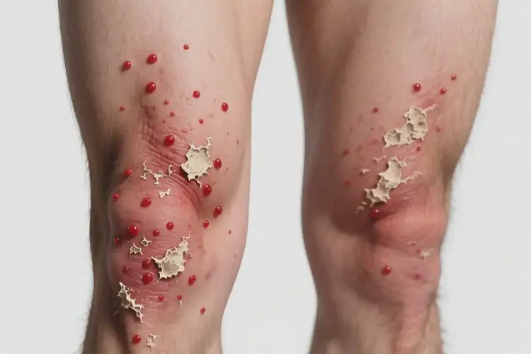 男人大腿有濕疹不管它會自己自愈嗎(圖3)