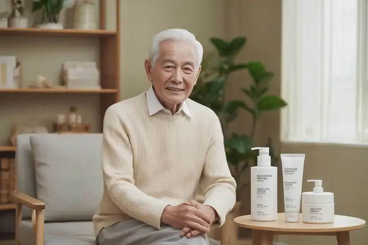 高齡老人面部容易長濕疹不管它會(huì)自己自愈嗎(圖2)