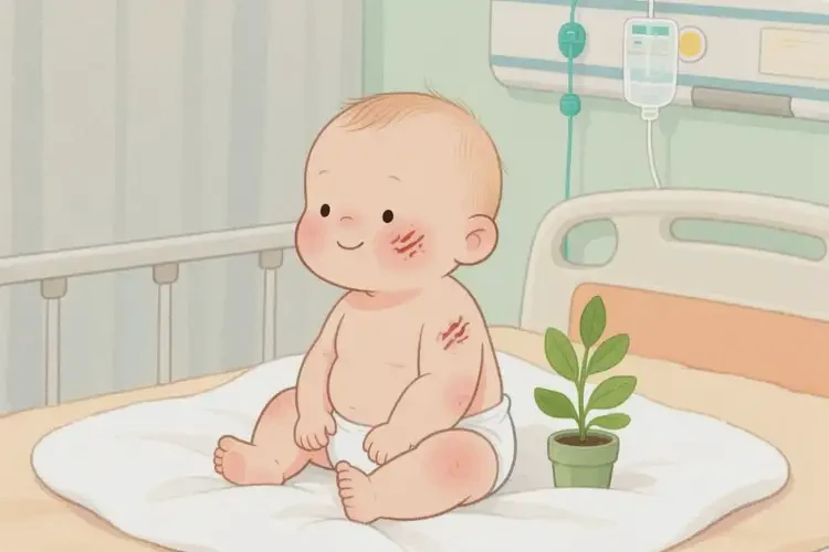 嬰幼兒身上出濕疹不管它會(huì)自己好嗎(圖4)