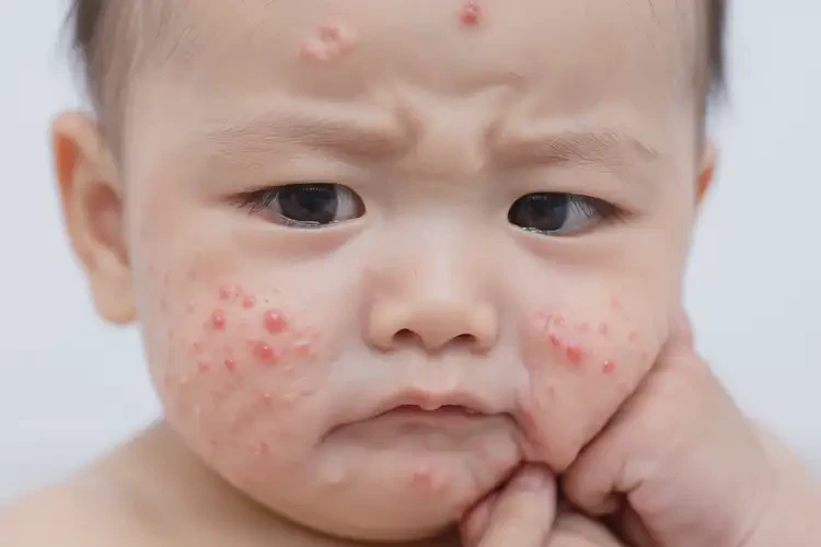 婴儿面部容易长湿疹可以彻底自愈吗(图4)