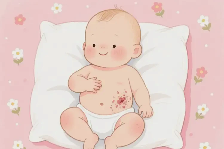 嬰幼兒肚子上容易長(zhǎng)濕疹不管它會(huì)自己自愈嗎(圖3)