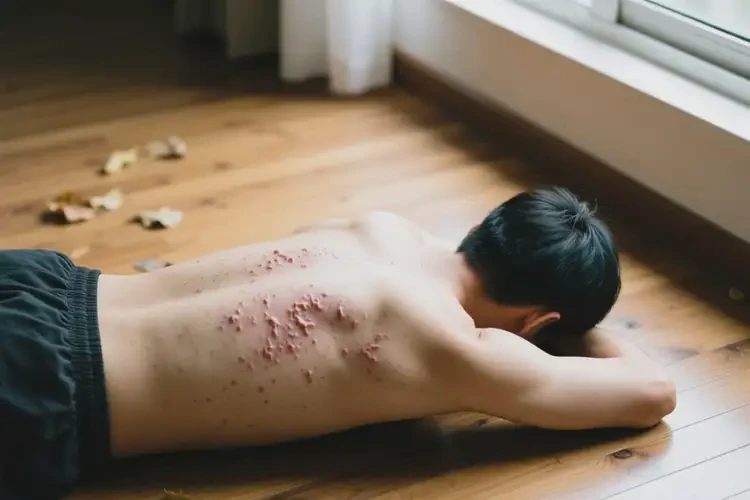 男人身上出現(xiàn)濕疹可以徹底自愈嗎(圖2)